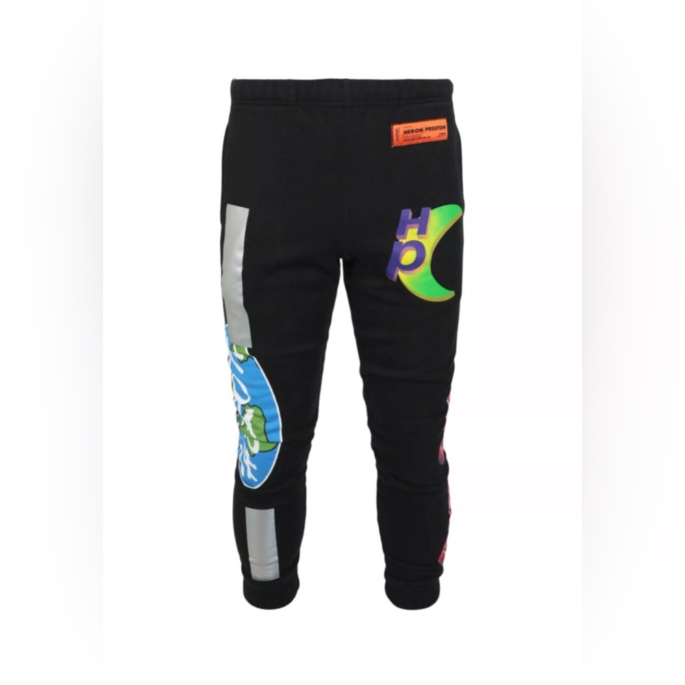 Heron Preston Global Cotton Sweatpants Medium